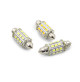 2.5 Watts - 10-30 Volts - C5W - Festoon Led Bulb - SV8.5 - white - D15*42mm - C10W-24L-W - AZLED
